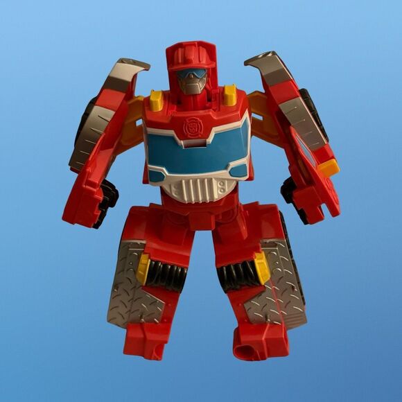 Transformers Playskool Heroes Rescue Bots Elite Heatwave Easy Transforms Large - Picture 4 of 12